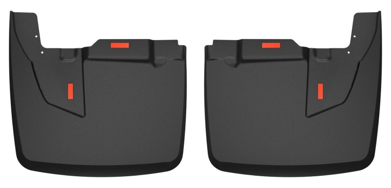 Ram 3500 Mud Guards - Rear - Husky Liners - FormFit Dually - `19-`23 Ram 3500 Mud Guards - Rear - Husky Liners - FormFit Dually - `19-`23